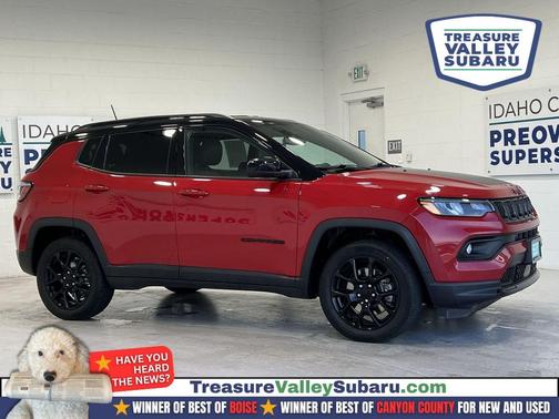 Redline Pearlcoat 2023 Jeep Compass Latitude