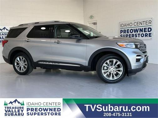 ICONIC SILVER METALLIC 2021 Ford Explorer Limited