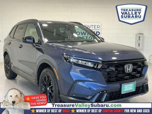 Canyon River Blue Metallic 2026 Honda CR-V Hybrid Sport-L AWD