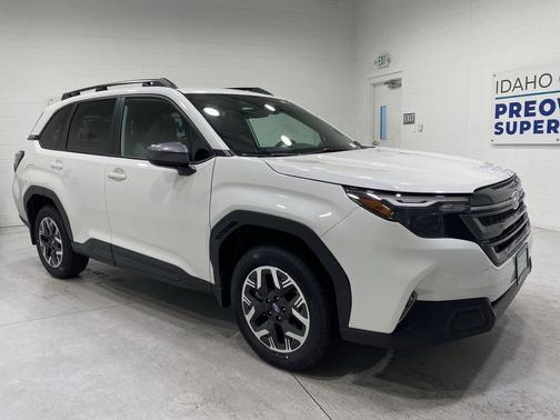 Crystal White Pearl 2026 Subaru Forester Premium