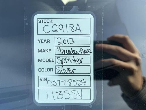 2013 Mercedes-Benz Sprinter 2500