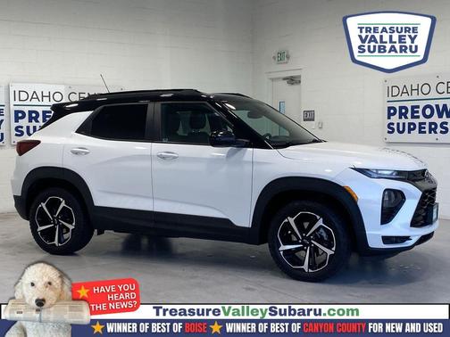 Iridescent Pearl Tricoat 2021 Chevrolet Trailblazer RS