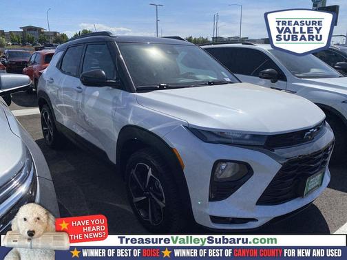 Iridescent Pearl Tricoat 2021 Chevrolet Trailblazer RS