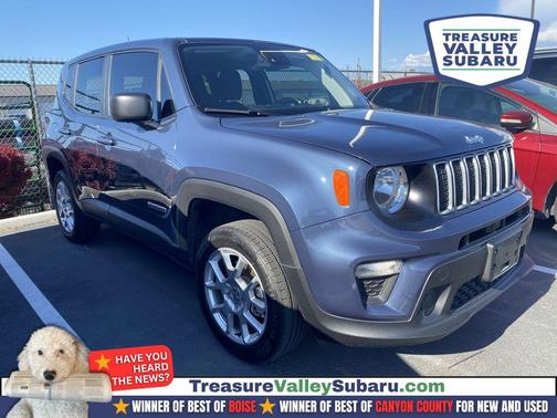 Slate Blue Pearlcoat 2023 Jeep Renegade Latitude