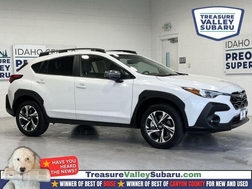 Crystal White Pearl 2025 Subaru Crosstrek Premium