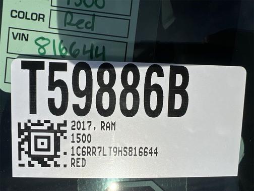 2017 RAM 1500 Big Horn