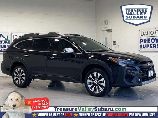 Crystal Black Silica 2025 Subaru Outback Touring XT