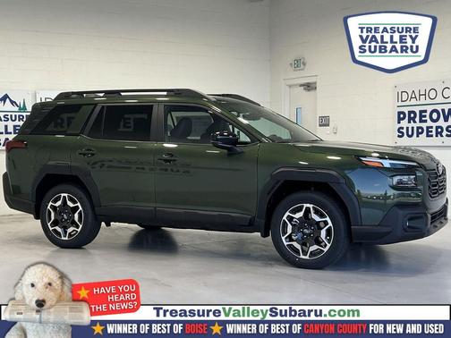 Deep Emerald Green Pearl 2026 Subaru Outback Touring