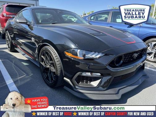 SHADOW BLACK 2022 Ford Mustang Mach 1 Fastback