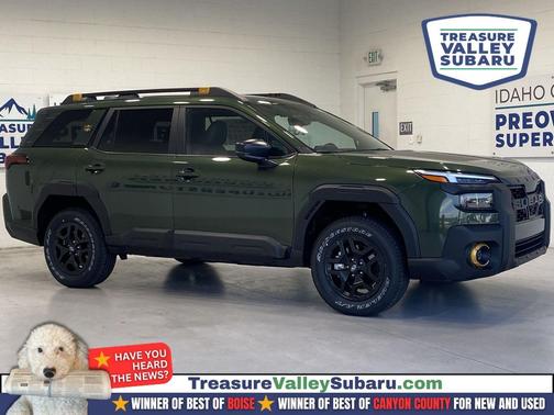 Deep Emerald Green Pearl 2026 Subaru Outback Wilderness