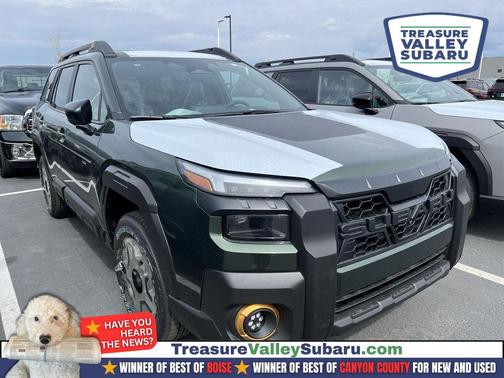 Deep Emerald Green Pearl 2026 Subaru Outback Wilderness