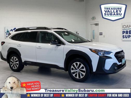 Crystal White Pearl 2025 Subaru Outback Premium
