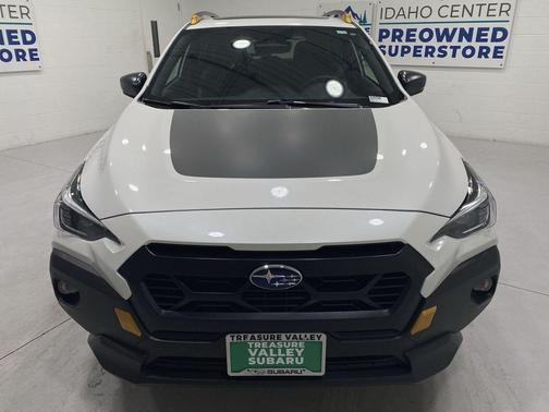 Crystal White Pearl 2026 Subaru Crosstrek Wilderness