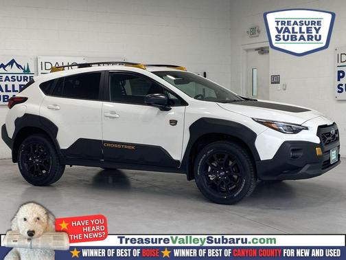 Crystal White Pearl 2026 Subaru Crosstrek Wilderness