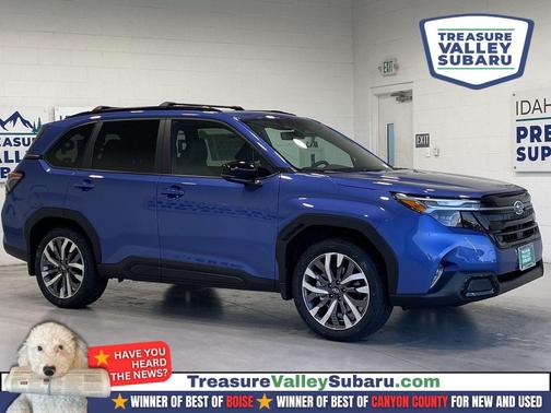 Daybreak Blue Pearl 2026 Subaru Forester Touring