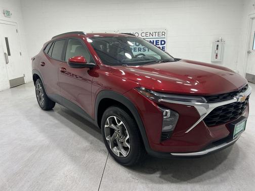 Crimson Metallic 2025 Chevrolet Trax LT