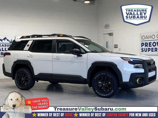 Crystal White Pearl 2026 Subaru Outback Wilderness