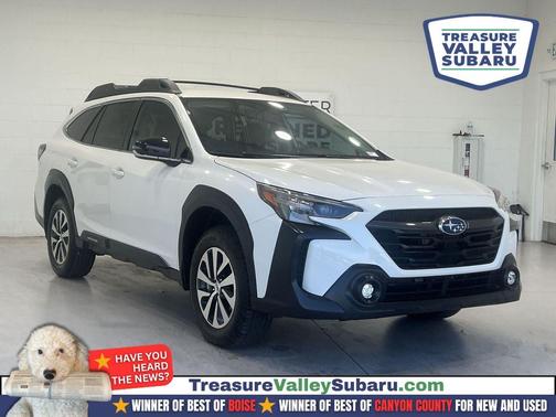 Crystal White Pearl 2025 Subaru Outback Premium