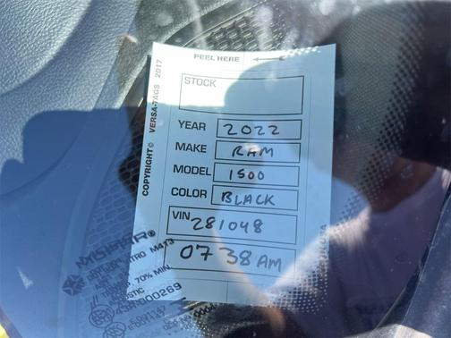 2022 RAM 1500 Big Horn/Lone Star