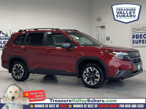 Crimson Red Pearl 2026 Subaru Forester Premium