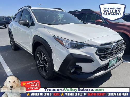 Crystal White Pearl 2024 Subaru Crosstrek Premium