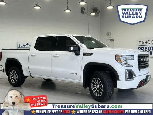 Summit White 2021 GMC Sierra 1500 AT4