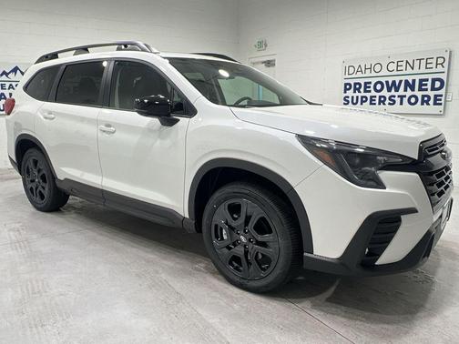 Crystal White Pearl 2025 Subaru Ascent Onyx Edition Touring 7-Passenger
