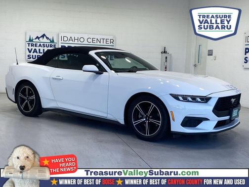 OXFORD WHITE 2024 Ford Mustang EcoBoost Premium