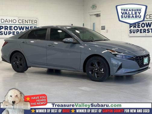 2022 Hyundai ELANTRA HEV Blue