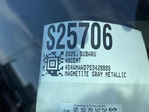 2025 Subaru Ascent Onyx Edition Limited 7-Passenger