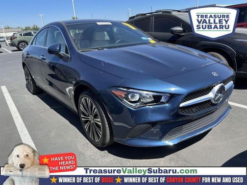 Denim Blue Metallic 2023 Mercedes-Benz CLA 250 4MATIC