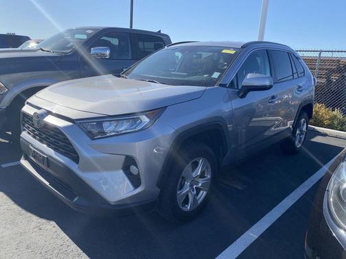 Silver Sky Metallic 2021 Toyota RAV4 XLE