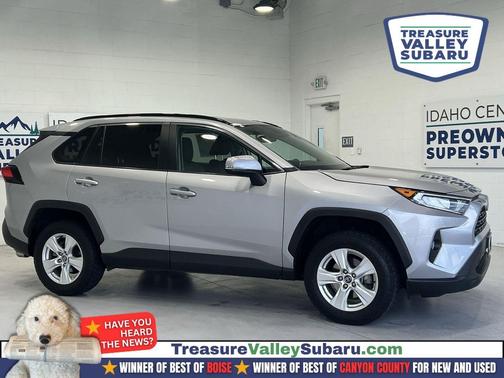 Silver Sky Metallic 2021 Toyota RAV4 XLE