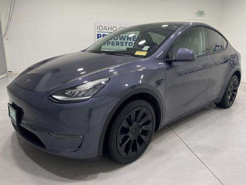Gray 2021 Tesla Model Y Long Range Dual Motor All-Wheel Drive
