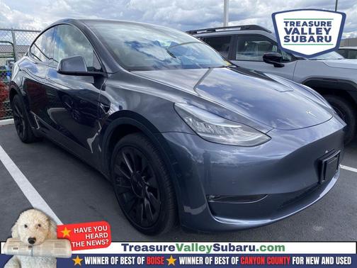 Gray 2021 Tesla Model Y Long Range Dual Motor All-Wheel Drive
