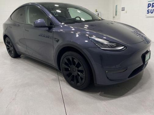 Gray 2021 Tesla Model Y Long Range Dual Motor All-Wheel Drive