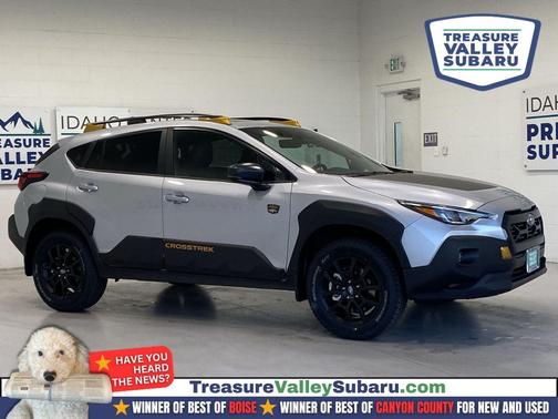 Ice Silver Metallic 2026 Subaru Crosstrek Wilderness