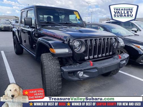 Black Clearcoat 2022 Jeep Gladiator Rubicon
