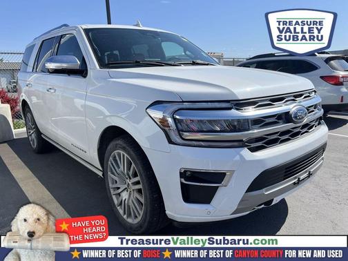 STAR WHITE MET TRI-COAT 2023 Ford Expedition Platinum