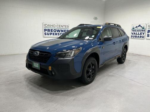 Geyser Blue 2022 Subaru Outback Wilderness