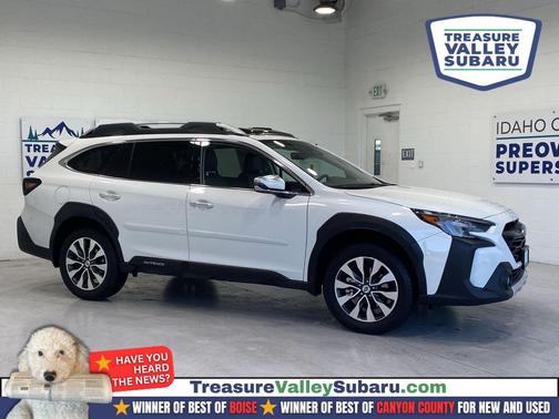 Crystal White Pearl 2024 Subaru Outback Touring XT