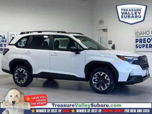 Crystal White Pearl 2026 Subaru Forester Base