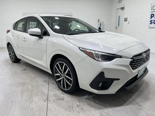 Crystal White Pearl 2026 Subaru Impreza Sport