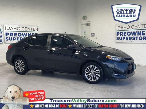 Black Sand Pearl 2019 Toyota Corolla XLE