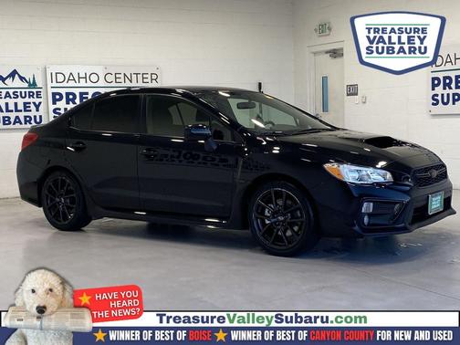 Crystal Black Silica 2020 Subaru WRX Premium