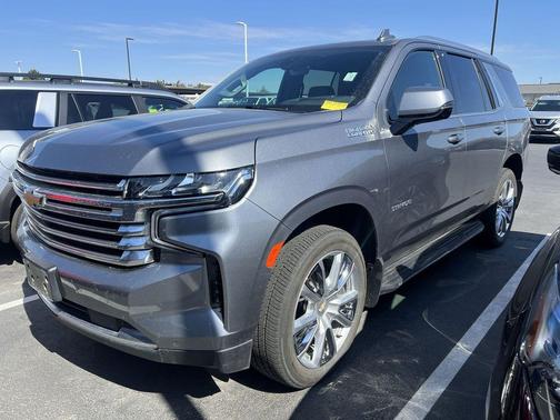Satin Steel Metallic 2022 Chevrolet Tahoe 4WD High Country
