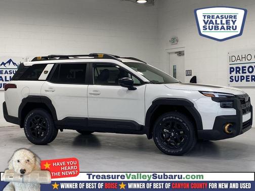 Crystal White Pearl 2026 Subaru Outback Wilderness