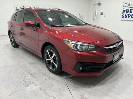Crimson Red Pearl 2021 Subaru Impreza Premium