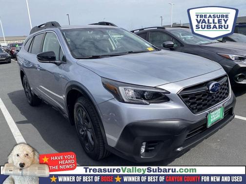 Ice Silver Metallic 2021 Subaru Outback Onyx Edition XT
