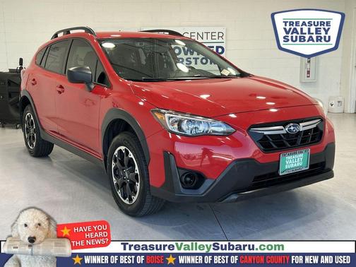 Pure Red 2021 Subaru Crosstrek Base